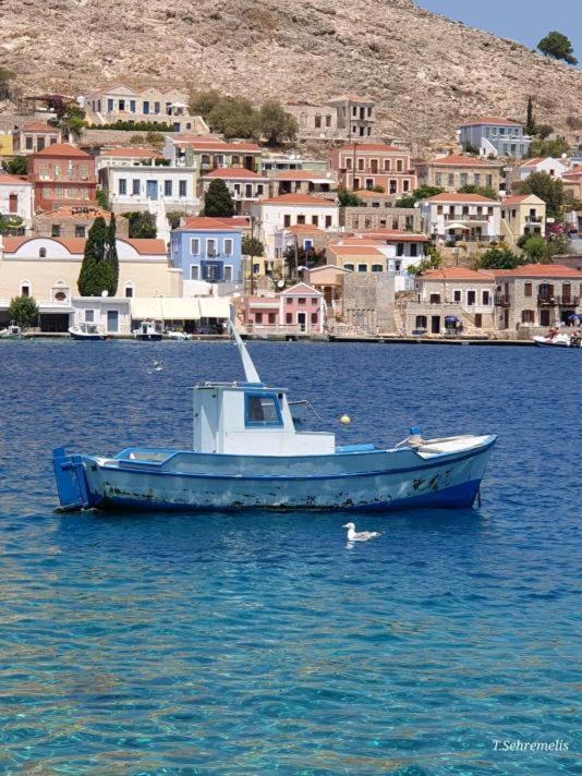 Villa Little Karafillias Chalki House Exterior foto